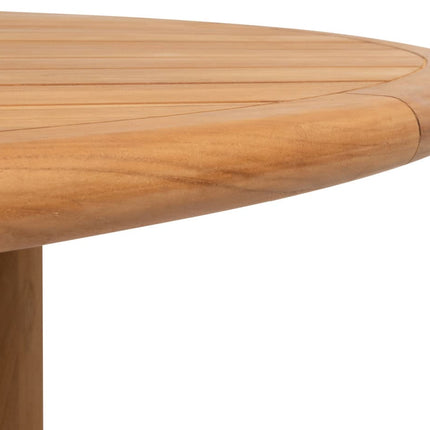 4 Seasons Outdoor Nora dining stoel + Taste 4SO Corsica tafel teak 160 Ø cm