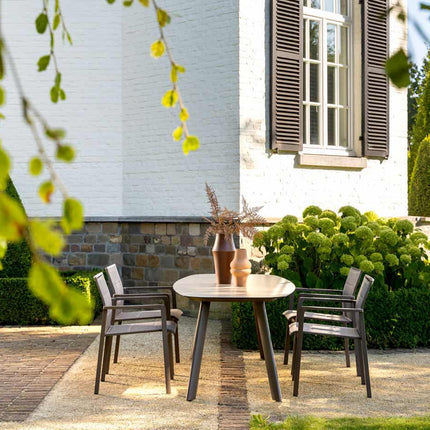 Taste 4SO Cortina dining + Manolo tafel terre met geprint keramiek tafelblad 180 cm - Image 2