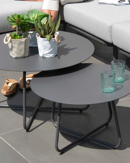 4 Seasons Outdoor Fabrice loungeset + Dali salontafel 58,5 Ø cm
