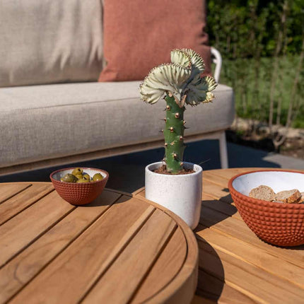 4 Seasons Outdoor Finn salontafel teak 60 cm. Ø (H 32)