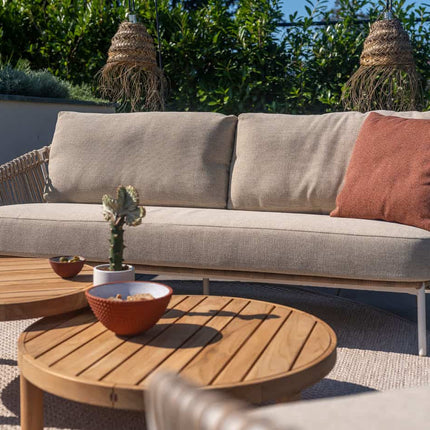 4 Seasons Outdoor Finn salontafel teak 60 cm. Ø (H 32)