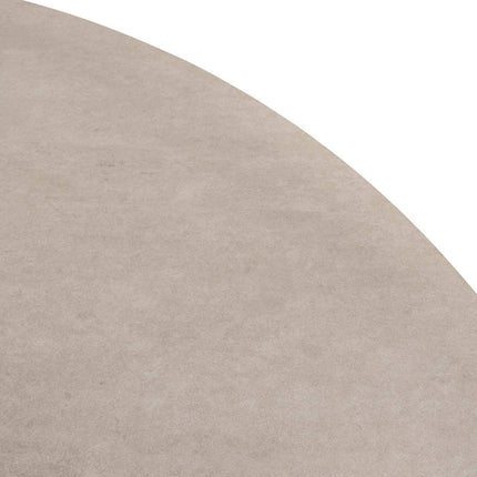 4 Seasons Outdoor Fabrice dining stoel latte + Taste 4SO Donato tafel keramiek latte 160 Ø cm