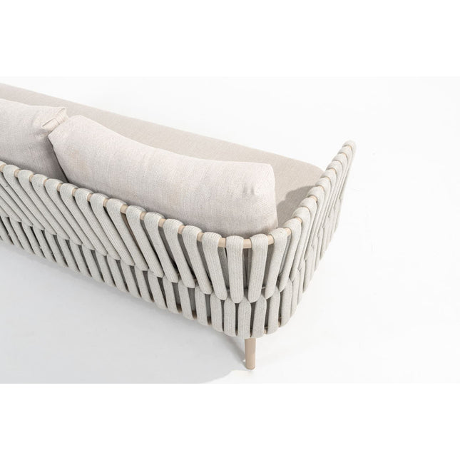 Taste 4SO Eva loungeset 3-zit lounge bank + 2x lounge stoel + Emma salontafels - Image 8