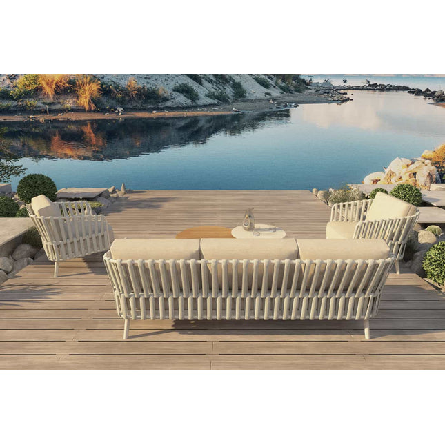 Taste 4SO Eva loungeset 3-zit lounge bank + 2x lounge stoel - Image 3