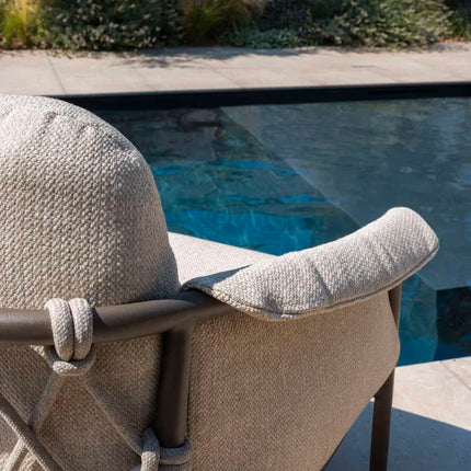 4 Seasons Outdoor Ezra lounge stoel incl. kussens