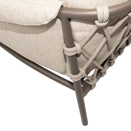 4 Seasons Outdoor Ezra lounge stoel incl. kussens