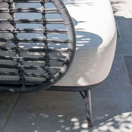 4 Seasons Outdoor Fabrice lounge stoel + voetenbank