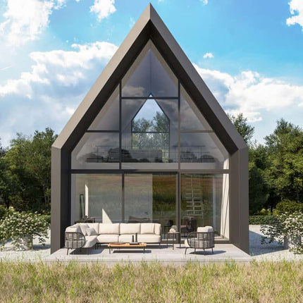 4 Seasons Outdoor Fabrice loungeset + Yoga 73 cm Ø salontafel - Image 2