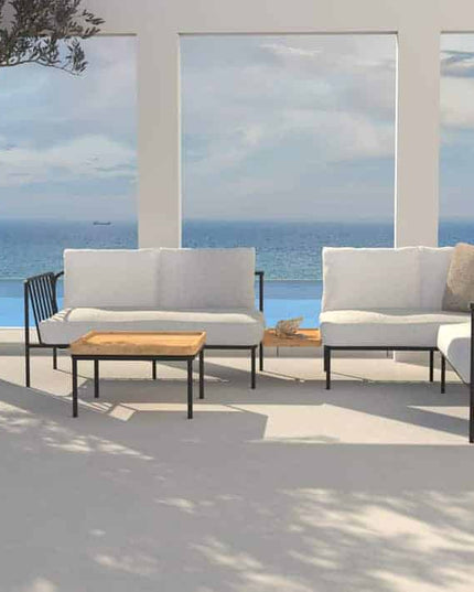 4 Seasons Outdoor Figaro modulair loungeset + salontafel 75 x 75 cm
