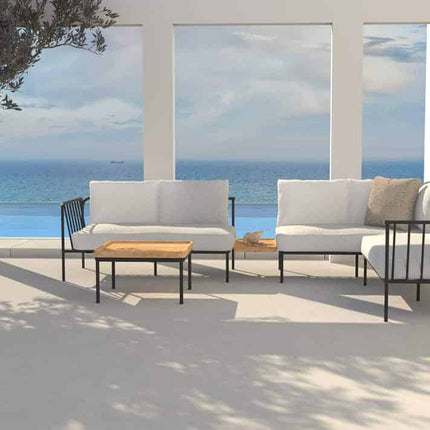 4 Seasons Outdoor Figaro loungeset + salontafel teak - Image 3