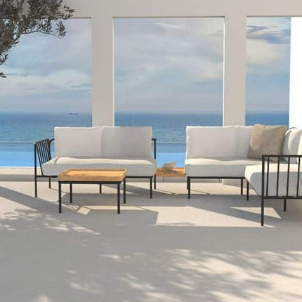 4 Seasons Outdoor Figaro loungeset + salontafel teak - Image 2