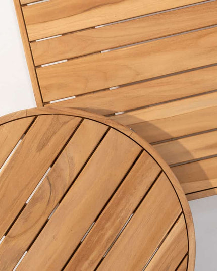 4 Seasons Outdoor Lucas bistro loungeset + Finn salontafel 60 Ø cm