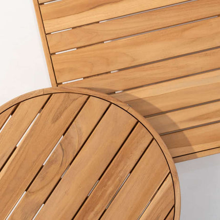 4 Seasons Outdoor Finn salontafel teak 60 cm. Ø (H 32)