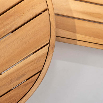 4 Seasons Outdoor Finn salontafel teak 60 cm. Ø (H 32)