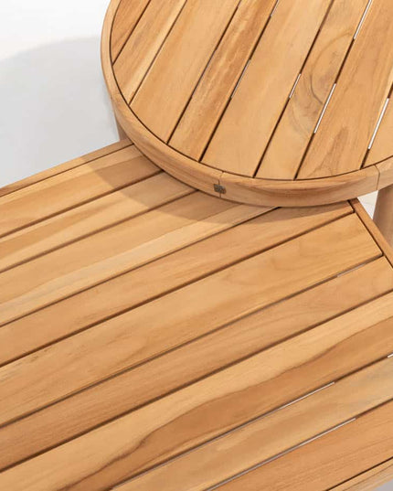 4 Seasons Outdoor Como loungeset harvest + Finn salontafels