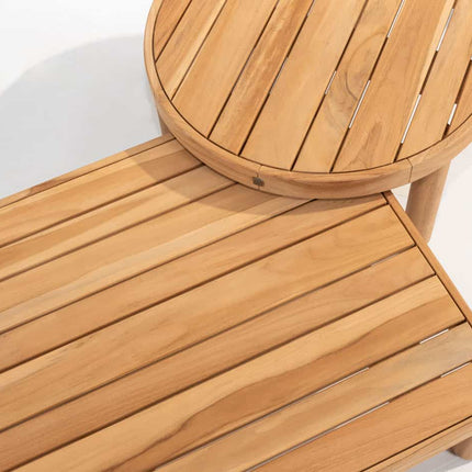 4 Seasons Outdoor Finn salontafel teak 60 cm. Ø (H 32)