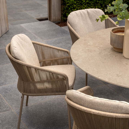 Taste 4SO Florence dining + Denia 240 cm latte - Image 11
