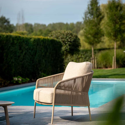 Taste 4SO Florence modulaire lounge + Demi set van 2 salontafels latte 50 x 60 en 70 x 80 cm. - Image 5
