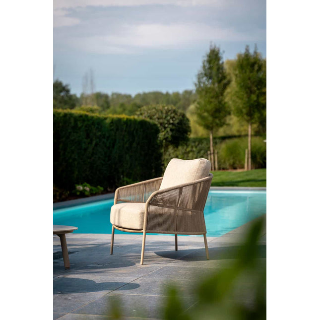 Taste 4SO Florence modulaire lounge + Demi set van 2 salontafels latte 50 x 60 en 70 x 80 cm. - Image 5