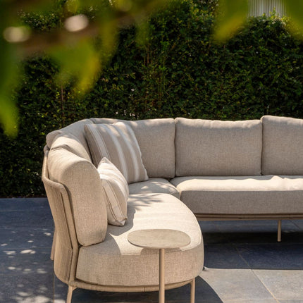 Taste 4SO Florence modulaire lounge + Demi set van 2 salontafels latte 50 x 60 en 70 x 80 cm. - Image 10