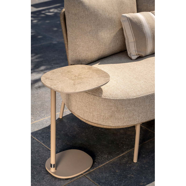 Taste 4SO Florence modulaire lounge + Demi set van 2 salontafels latte 50 x 60 en 70 x 80 cm. - Image 7