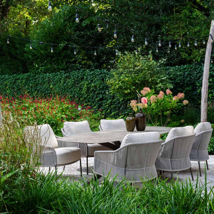 Taste 4SO Florence low dining + Nevada low dining tafel 250 x 110 cm terre - Image 2