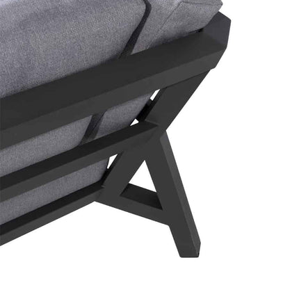 Taste 4SO Gigi loungeset antraciet zonder salontafel