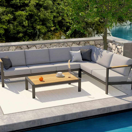 Taste 4SO Ginger hoekbank + salontafel 120 x 64,5 cm