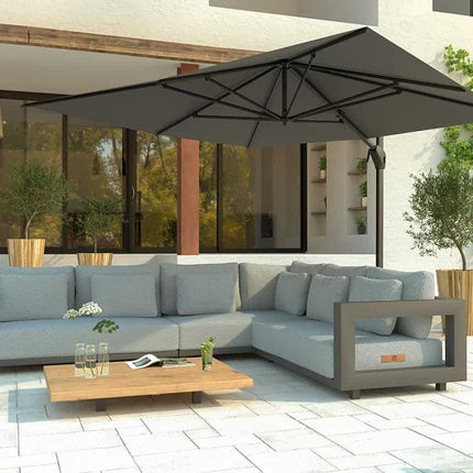 4 Seasons Outdoor Metropolitan loungeset links + salontafel 120 cm