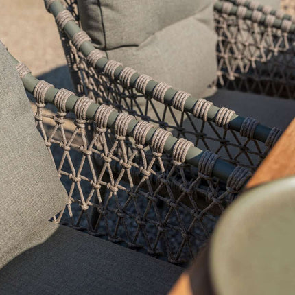 4 Seasons Outdoor Jura stapelbare dining stoel incl. 2 kussens