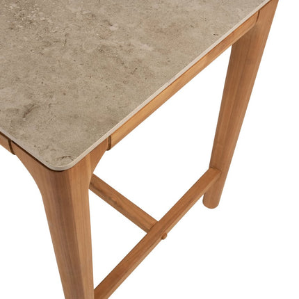 4 Seasons Outdoor Capalbio high dining stoel + Taste 4SO Liam high dining tafel met keramisch blad 220 cm
