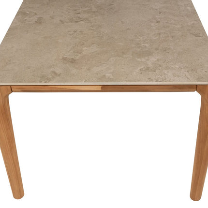 4 Seasons Outdoor Nora dining stoel + Taste 4SO Liam eettafel met keramisch tafelblad 240 cm