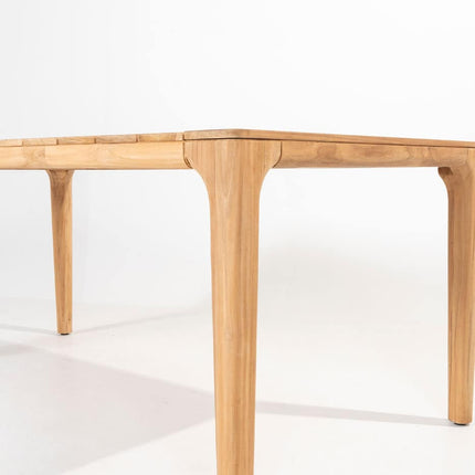 4 Seasons Outdoor Veneto dining antraciet + Taste 4SO Liam teak tafel 240 cm