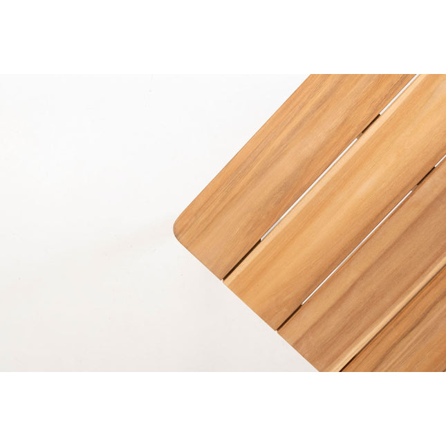 4 Seasons Outdoor Jura dining + Taste 4SO Liam teak tafel 180 cm