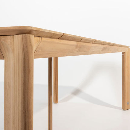 4 Seasons Outdoor Murcia dining olive (6 st.) + Lucas teak tafel 240 cm