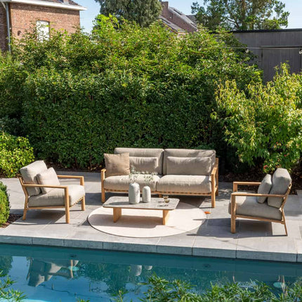 4 Seasons Outdoor Lucas loungeset + Finn salontafels
