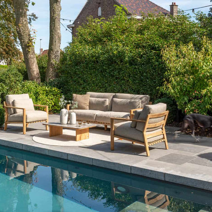 4 Seasons Outdoor Lucas loungeset, zonder salontafel