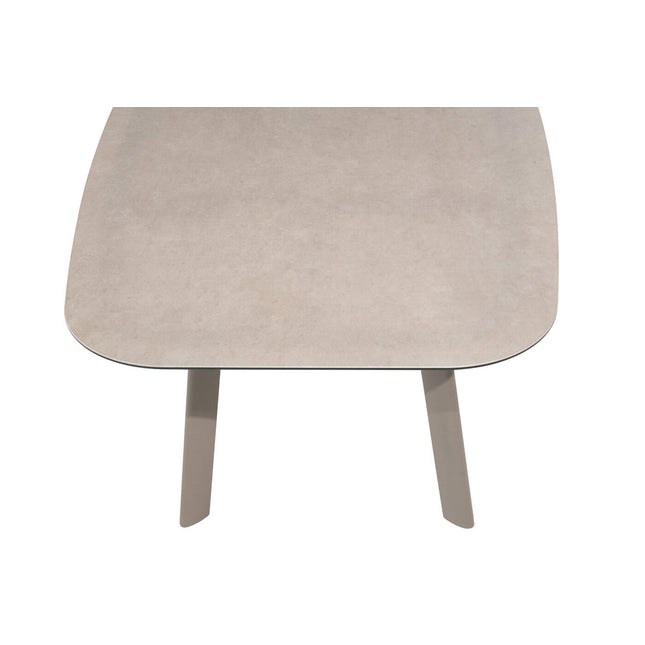 Taste 4SO Owen dining stoel (6 st.) + Manolo tafel cloud met geprint keramiek tafelblad 240 cm