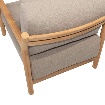 4 Seasons Outdoor Marie lounge stoel incl. 3 kussens