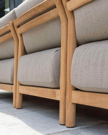 4 Seasons Outdoor Marie chaise lounge bank + loungestoel