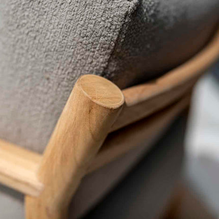 4 Seasons Outdoor Marie chaise lounge bank + center