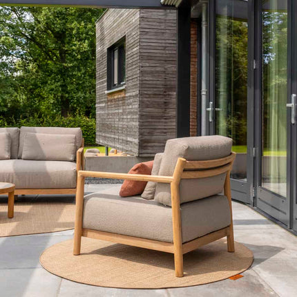 4 Seasons Outdoor Marie lounge stoel incl. 3 kussens