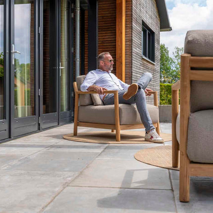 4 Seasons Outdoor Marie lounge stoel incl. 3 kussens