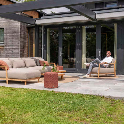 4 Seasons Outdoor Marie lounge stoel incl. 3 kussens