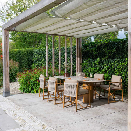 4 Seasons Outdoor Marina dining set Amber + Colorado ovale tafel 240 cm - Image 2