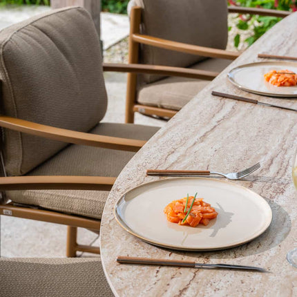 4 Seasons Outdoor Marina dining set Amber + Hampton tafel 240 cm - Image 4