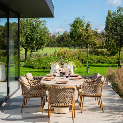 4 Seasons Outdoor Martinique dining set Amber + Hampton tafel 240 cm - Image 5