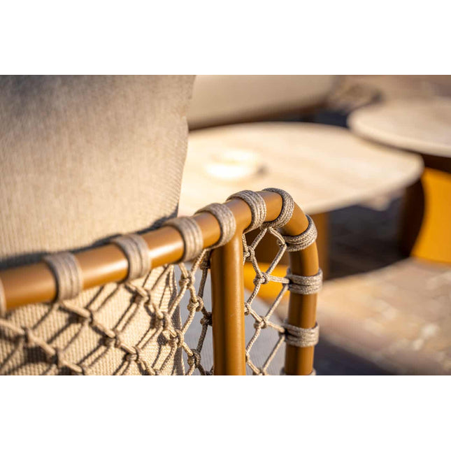 4 Seasons Outdoor Martinique modulaire lounge + Loungestoel + Sofie salontafels - Image 5