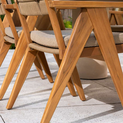 4 Seasons Outdoor Mats dining stoel + Hampton tafel mortex 240 cm - Image 13