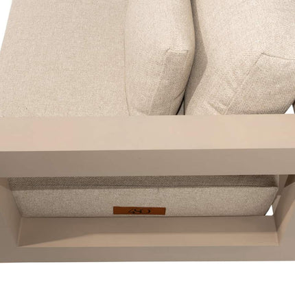 4 Seasons Outdoor Metropolitan loungeset latte + Pablo salontafels